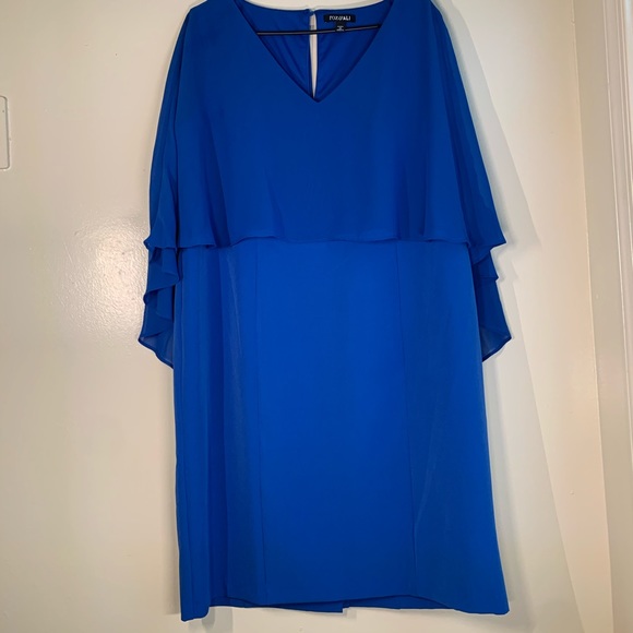 NWT Blue Formal Dress with Keyhole back - Picture 11 of 13